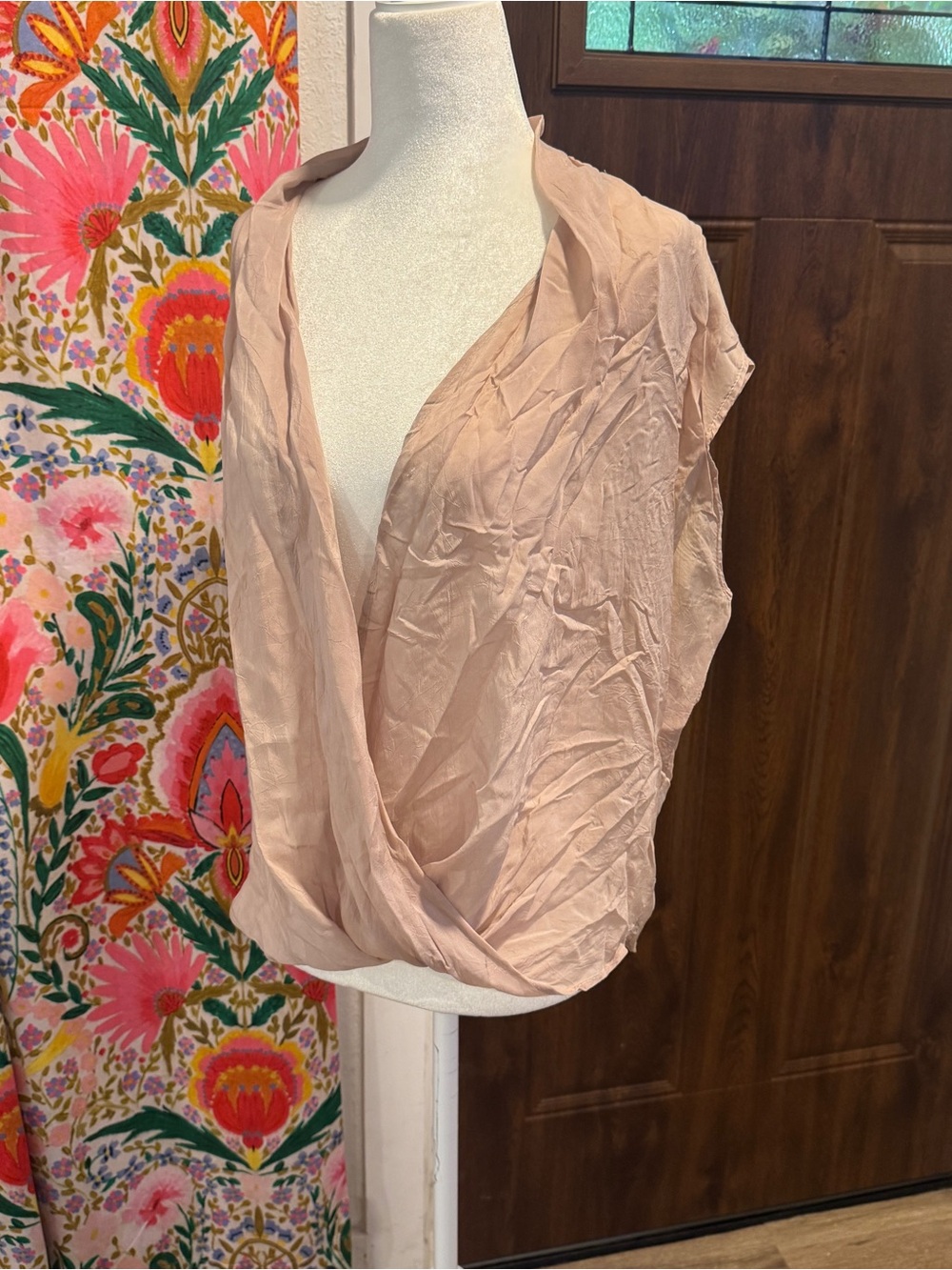 Maven West Tan Draped Too SZ Medium